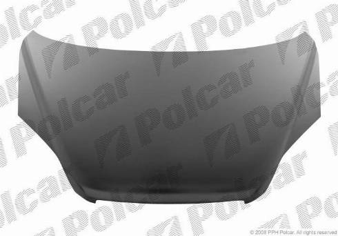 Polcar 387803 - Капот двигуна autocars.com.ua