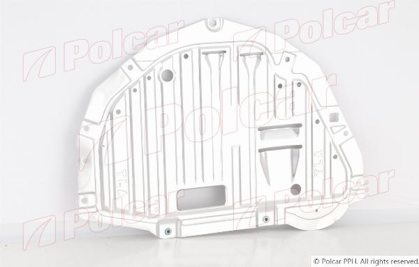 Polcar 38X43451A - Кожух двигуна autocars.com.ua