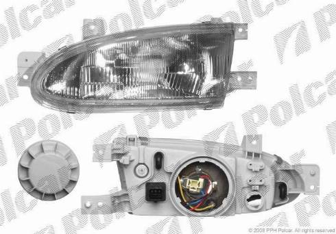 Polcar 4005101E - Основна фара autocars.com.ua