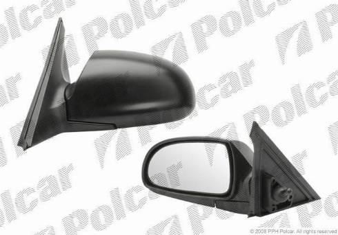 Polcar 4007521M - Зовнішнє дзеркало autocars.com.ua