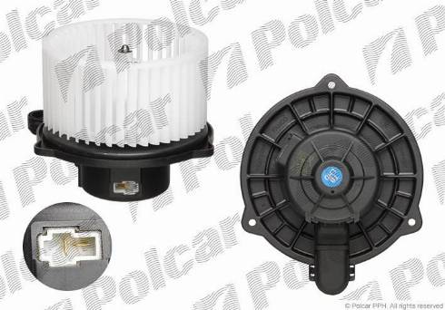 Polcar 4007NU2X - Вентилятор салона autodnr.net
