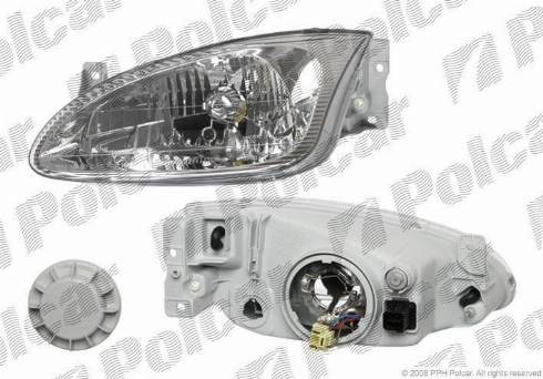 Polcar 4012101E - Основна фара autocars.com.ua