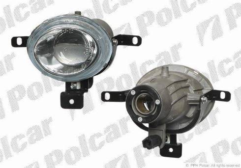 Polcar 402530-E - Противотуманная фара autocars.com.ua