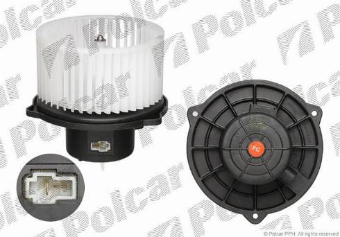 Polcar 4035NU2X - Вентилятор салону autocars.com.ua