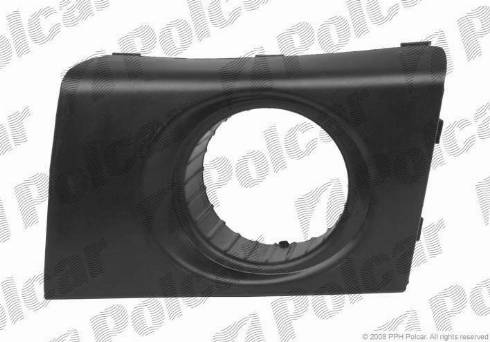 Polcar 404727-1 - Рама, протитуманні фари autocars.com.ua
