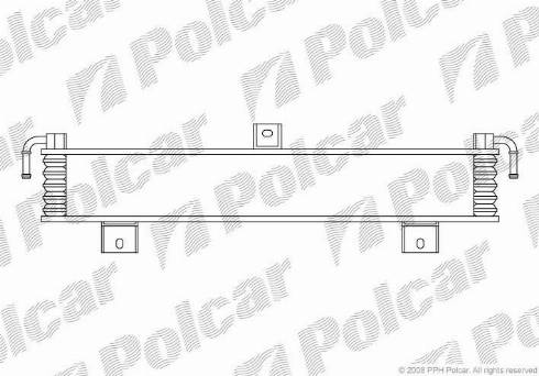 Polcar 4060L81X - Масляний радіатор, рухове масло autocars.com.ua