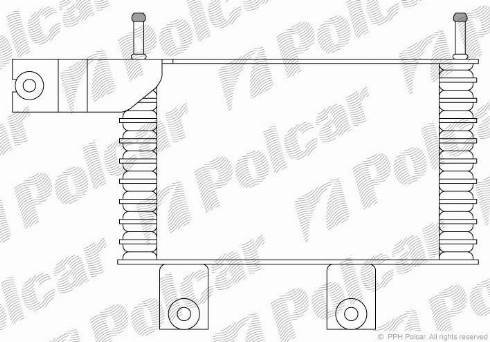 Polcar 4075L81X - Масляный радиатор, двигательное масло avtokuzovplus.com.ua