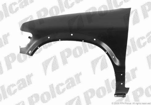 Polcar 410102-1 - Крило autocars.com.ua