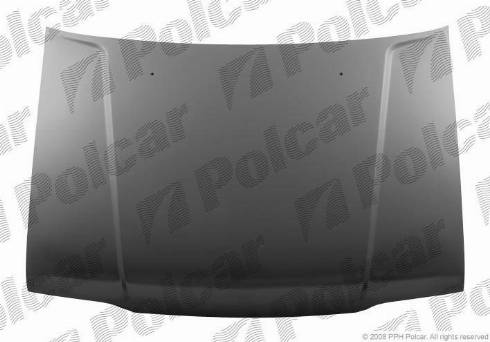 Polcar 410103 - Капот двигуна autocars.com.ua