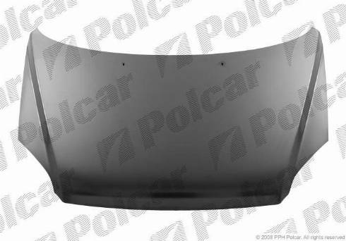 Polcar 410303 - Капот двигуна autocars.com.ua