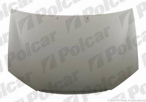 Polcar 411303 - Капот двигуна autocars.com.ua