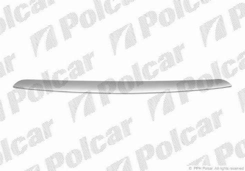 Polcar 411305-2 - Облицювання / захисна накладка, облицювання радіатора autocars.com.ua