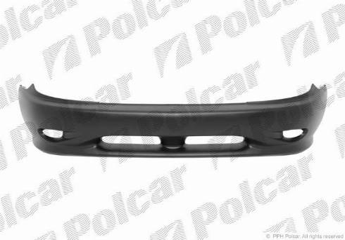 Polcar 411507 - Буфер, бампер autocars.com.ua