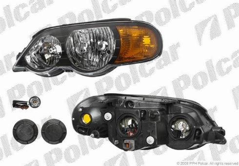 Polcar 4121101E - Основна фара autocars.com.ua