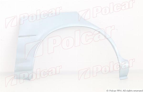 Polcar 4121845K - Крило autocars.com.ua