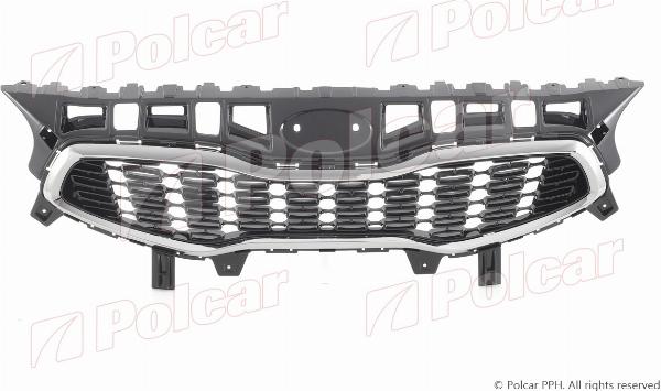 Polcar 41C105-1 - Решітка радіатора autocars.com.ua