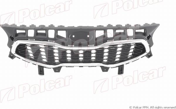 Polcar 41C105-2 - Решітка радіатора autocars.com.ua