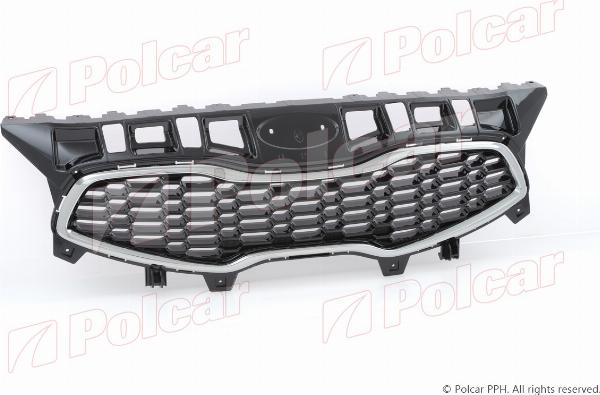 Polcar 41C1053X - Решітка радіатора autocars.com.ua