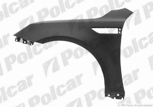 Polcar 41D101 - Крило autocars.com.ua