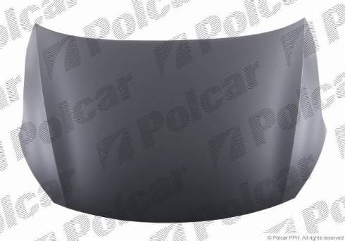 Polcar 41D103 - Капот двигуна autocars.com.ua