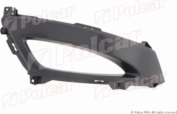 Polcar 41D127-6 - Рама, протитуманні фари autocars.com.ua