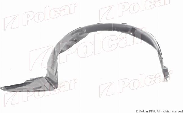 Polcar 41D1FL2T - Обшивка, колісна ніша autocars.com.ua