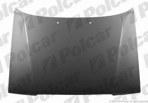 Polcar 420503 - Капот двигуна autocars.com.ua