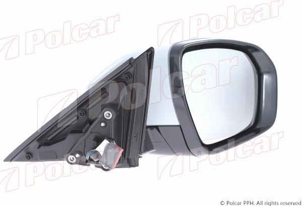 Polcar 43Y1523M - Зовнішнє дзеркало autocars.com.ua