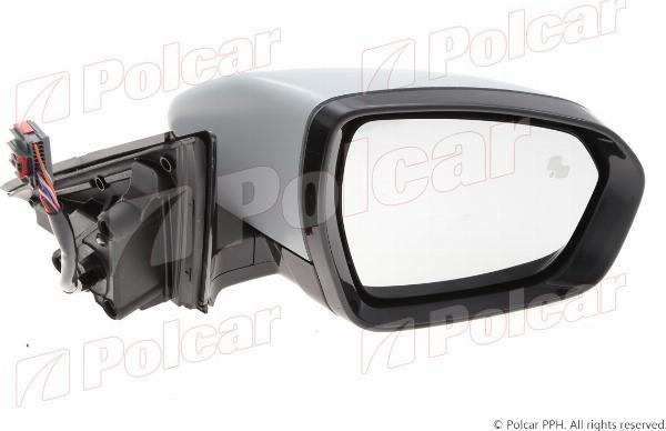 Polcar 43Y1525M - Зовнішнє дзеркало autocars.com.ua