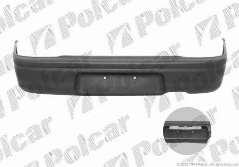 Polcar 450596-1 - Буфер, бампер autocars.com.ua