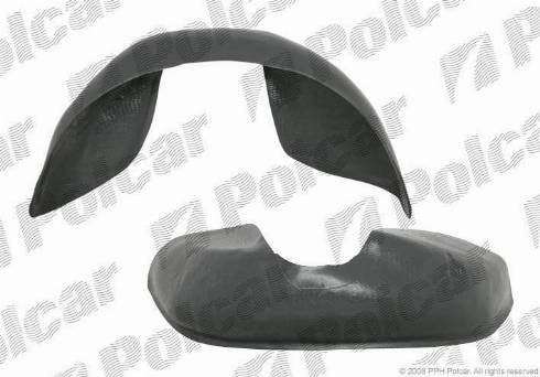 Polcar 4515FL-5 - Обшивка, колісна ніша autocars.com.ua