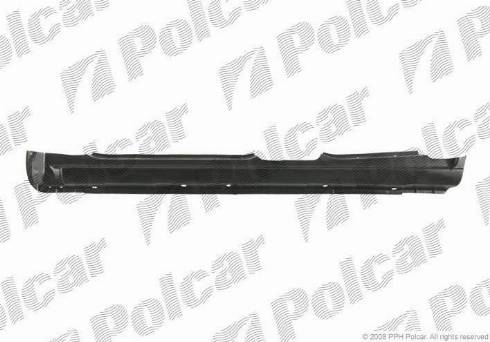 Polcar 451741-1 - Підніжка, накладка порога autocars.com.ua