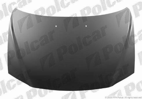 Polcar 451903 - Капот двигуна autocars.com.ua