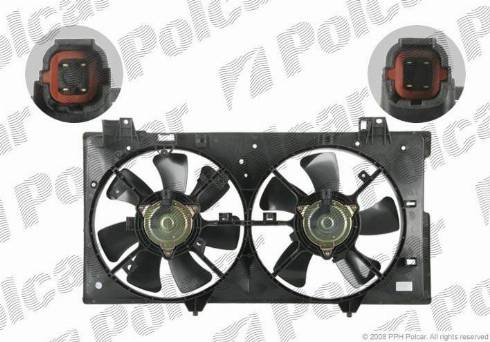 Polcar 451923W2 - Вентилятор, охолодження двигуна autocars.com.ua