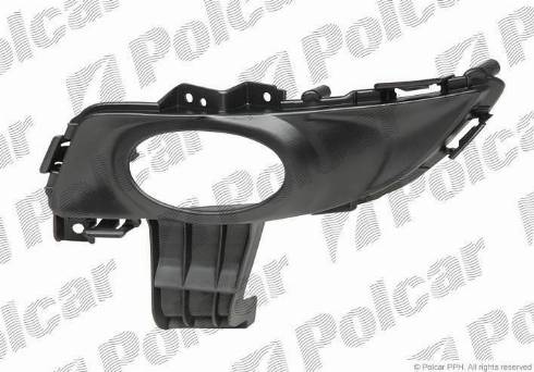 Polcar 454127-8 - Рама, протитуманні фари autocars.com.ua