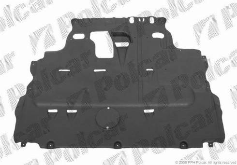 Polcar 4541346 - Кожух двигуна autocars.com.ua