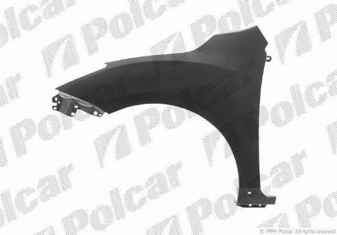 Polcar 454202-2 - Крило autocars.com.ua