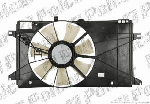 Polcar 455023W1 - Вентилятор, охлаждение двигателя avtokuzovplus.com.ua