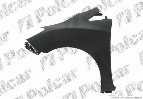 Polcar 455101 - Крило autocars.com.ua