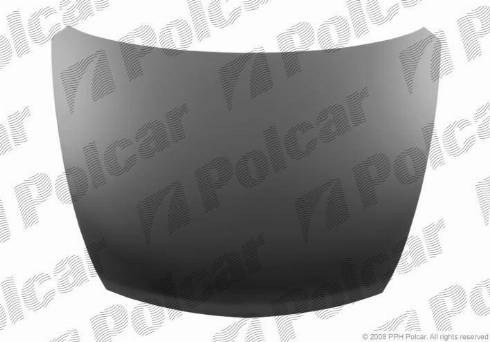 Polcar 456003 - Капот двигателя avtokuzovplus.com.ua