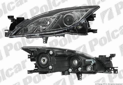 Polcar 4560103E - Основна фара autocars.com.ua