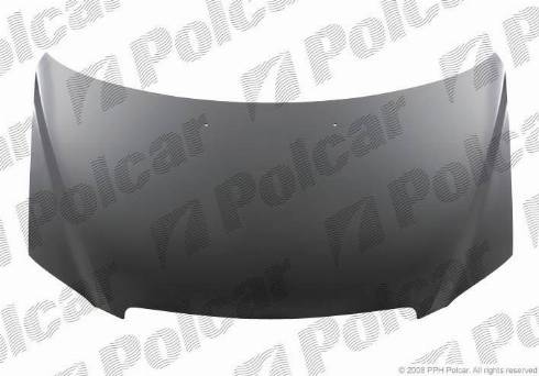 Polcar 457903 - Капот двигателя avtokuzovplus.com.ua