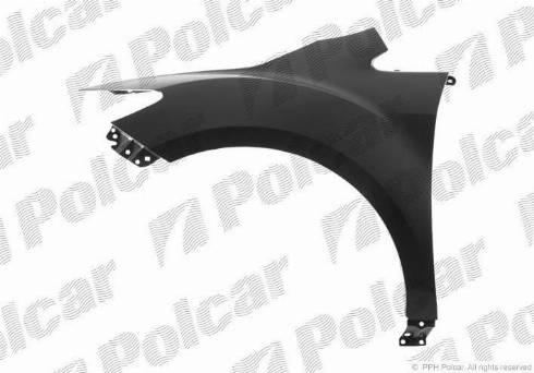 Polcar 458101 - Крило autocars.com.ua