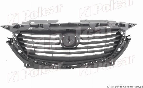 Polcar 45L105 - Решітка радіатора autocars.com.ua