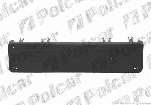 Polcar 50020717 - Кронштейн щитка номерного знака avtokuzovplus.com.ua