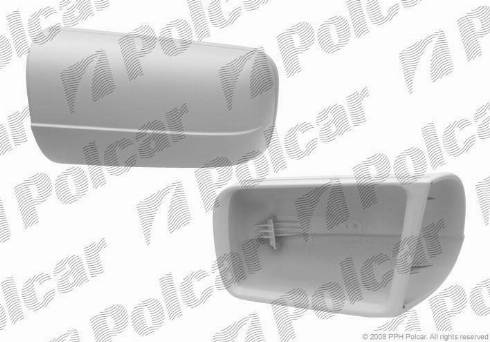 Polcar 5002519M - Зовнішнє дзеркало autocars.com.ua