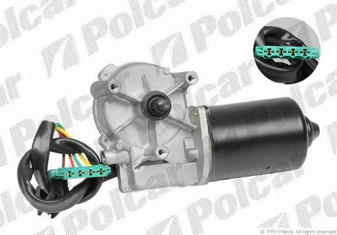 Polcar 5002SWP2 - Двигатель стеклоочистителя avtokuzovplus.com.ua