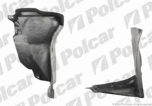Polcar 5003FL-1 - Обшивка, колісна ніша autocars.com.ua
