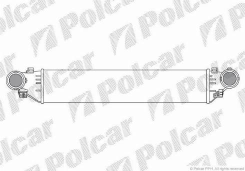 Polcar 5003J81X - Интеркулер autocars.com.ua