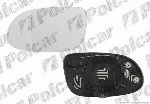 Polcar 500554-M - Зовнішнє дзеркало autocars.com.ua